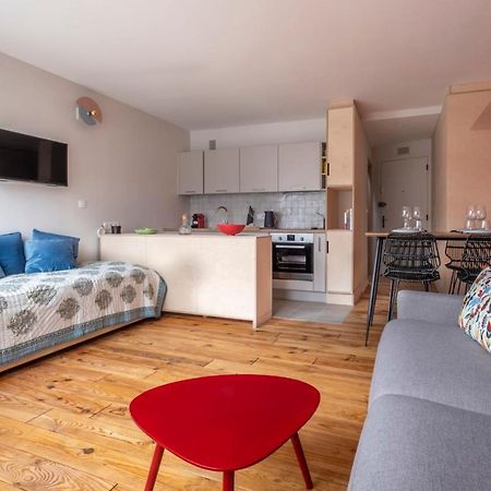 Modern Studio With Mont Blanc View And Pool Chamonix Bagian luar foto